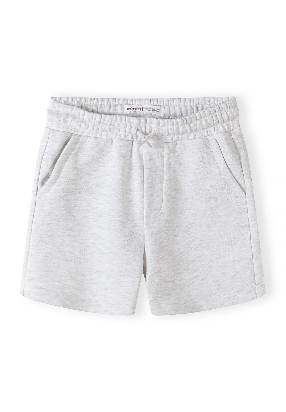 Minoti 44772 shorts dreng grå 3-pak strik