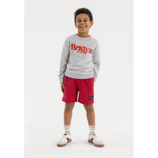 Minoti 42498 Brooklyn sweatshirt til drenge grå