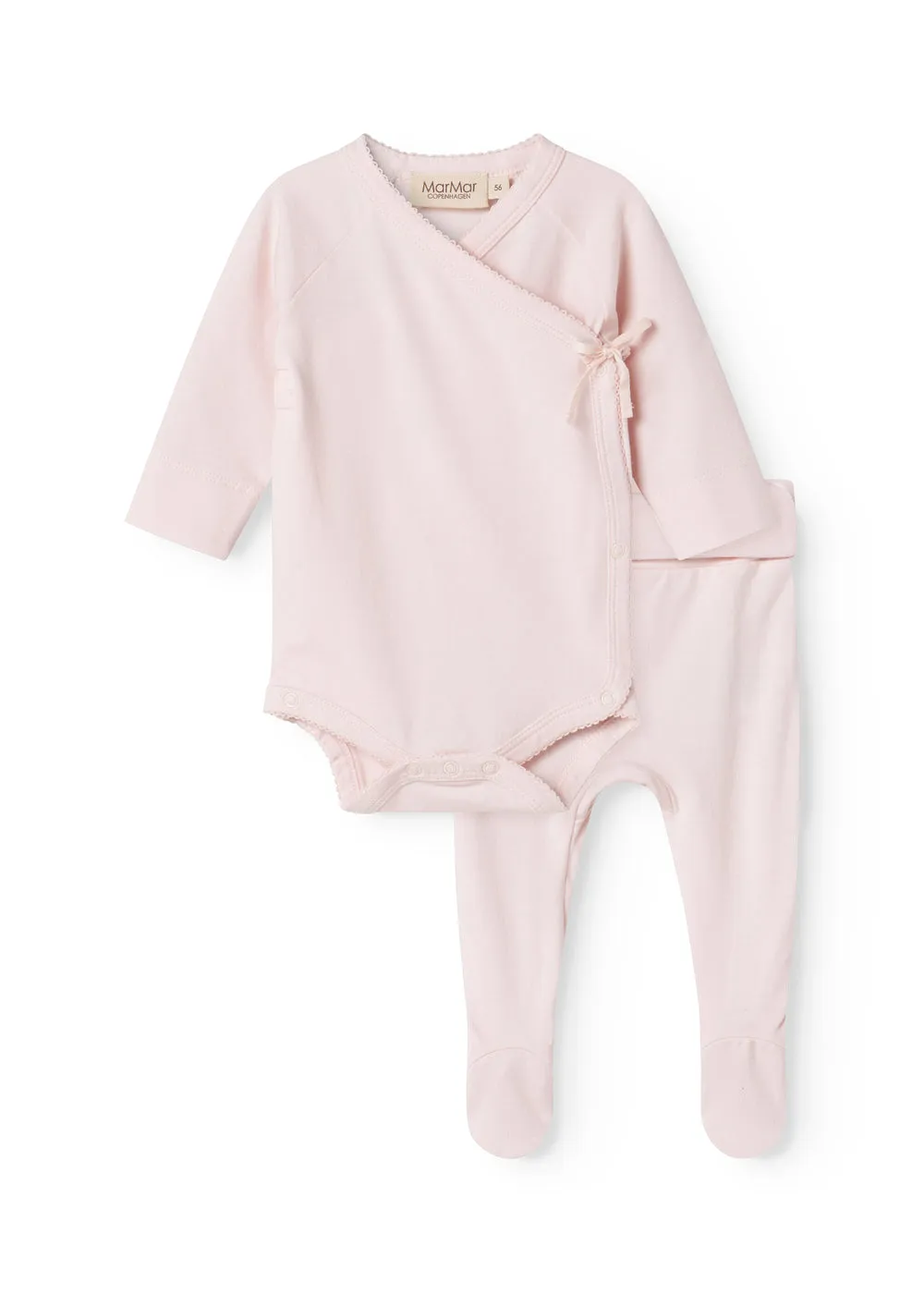 MarMar Gift Box Feet 2 Pcs babysæt rosa modal