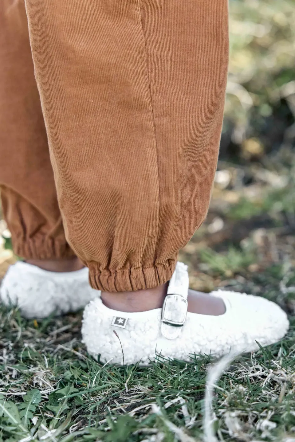 Bonton Jane Ecru sutsko sherpa velcro