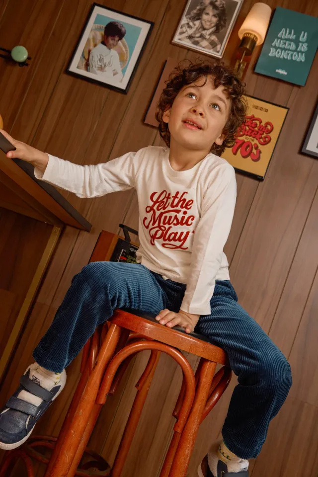 Bonton Taxo Music Play t-shirt bomuld til børn