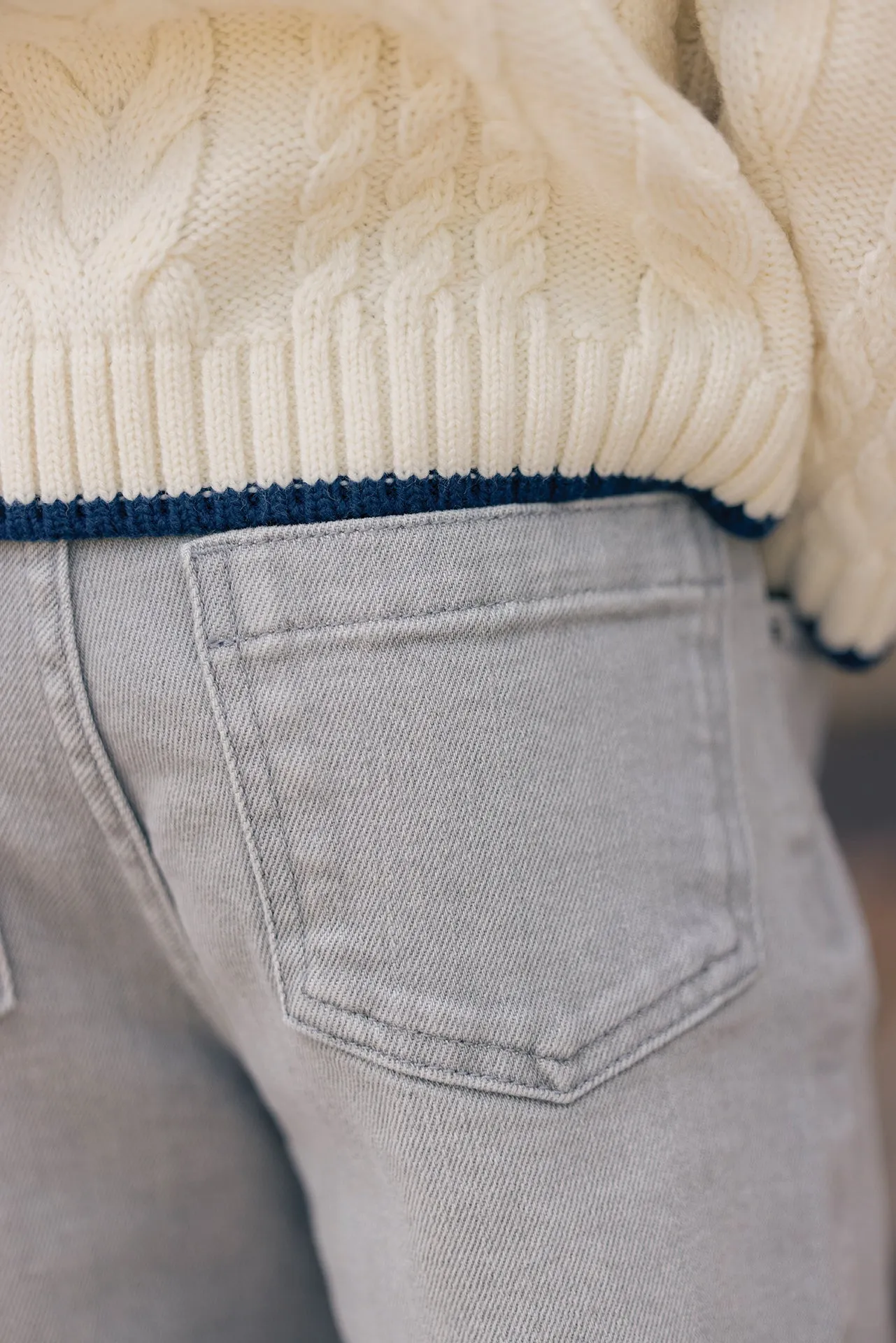 Bonton Lean Bleached jeans bleget denim 2A-14A