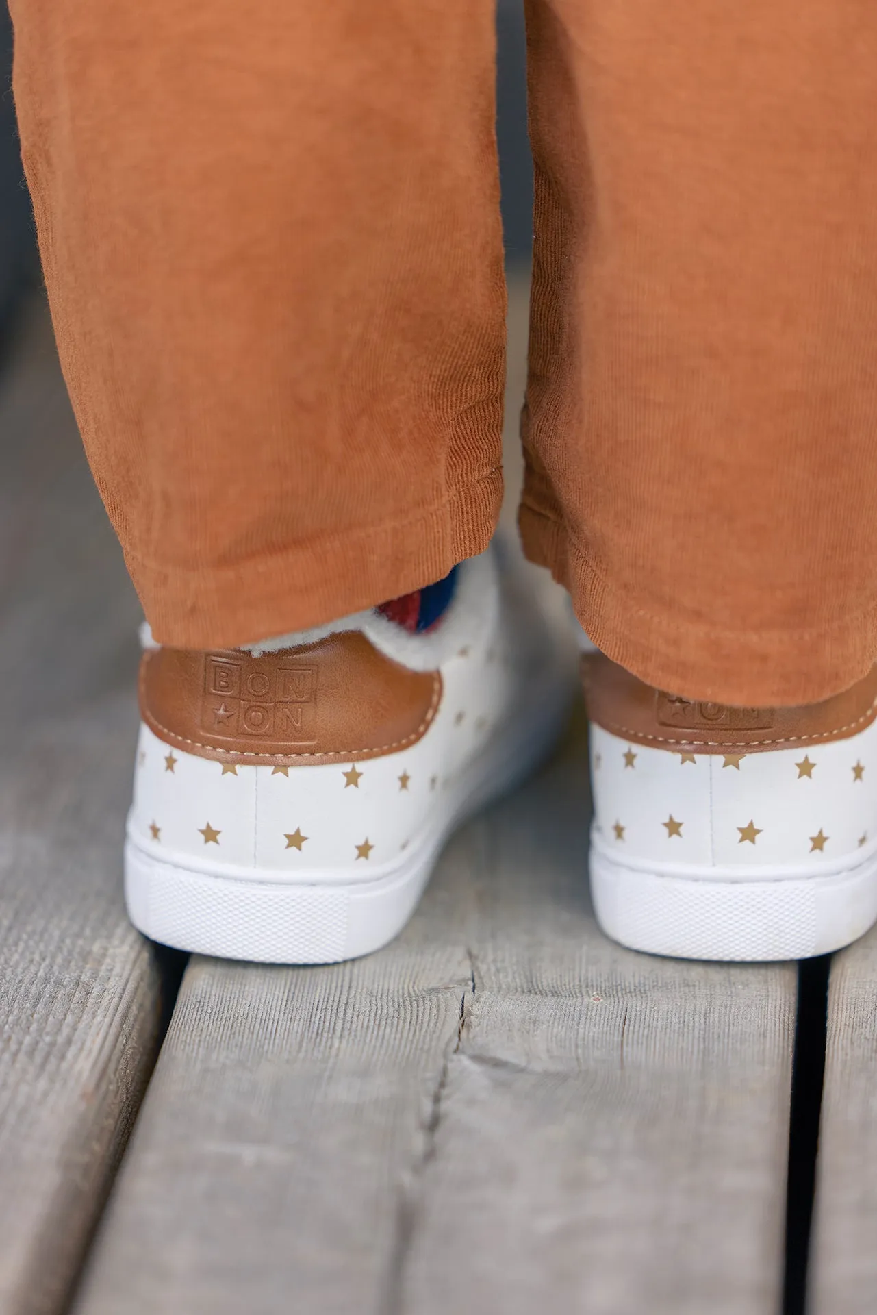 Bonton Basil Scratch sneakers brun læder