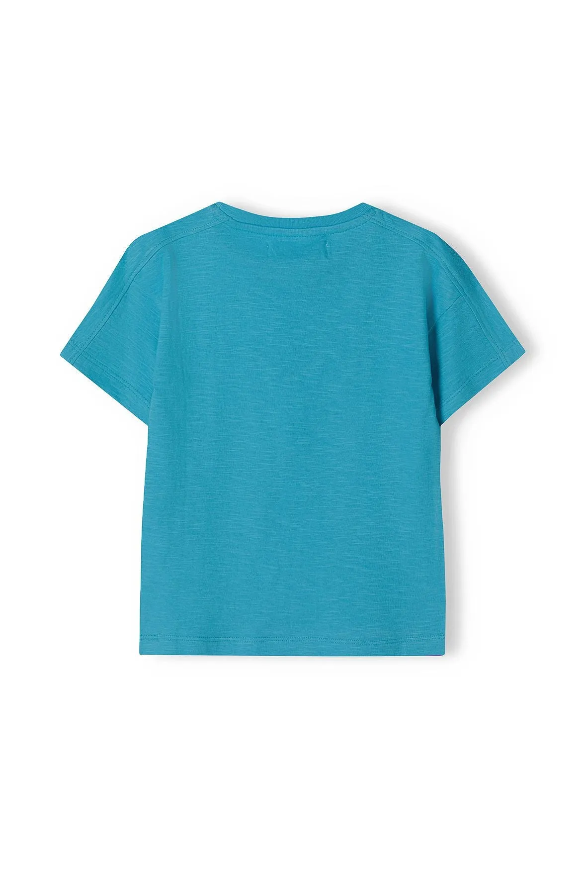 Minoti 38156 t-shirt turkis bavian til drenge