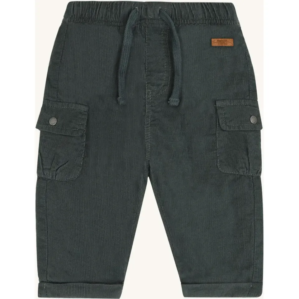Hust & Claire Tue Corduroy bukser Balsam Green