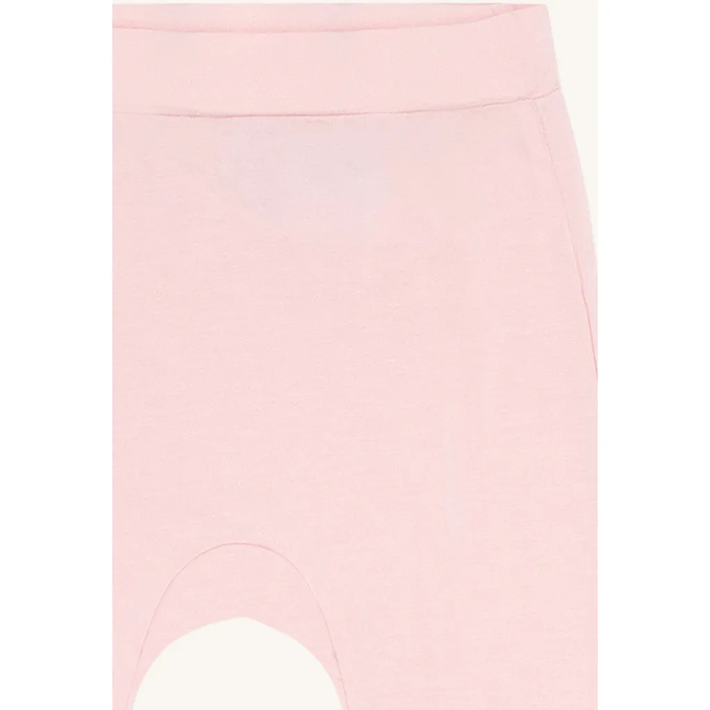 Hust & Claire Gusti Solid joggingbukser chalk pink bambus