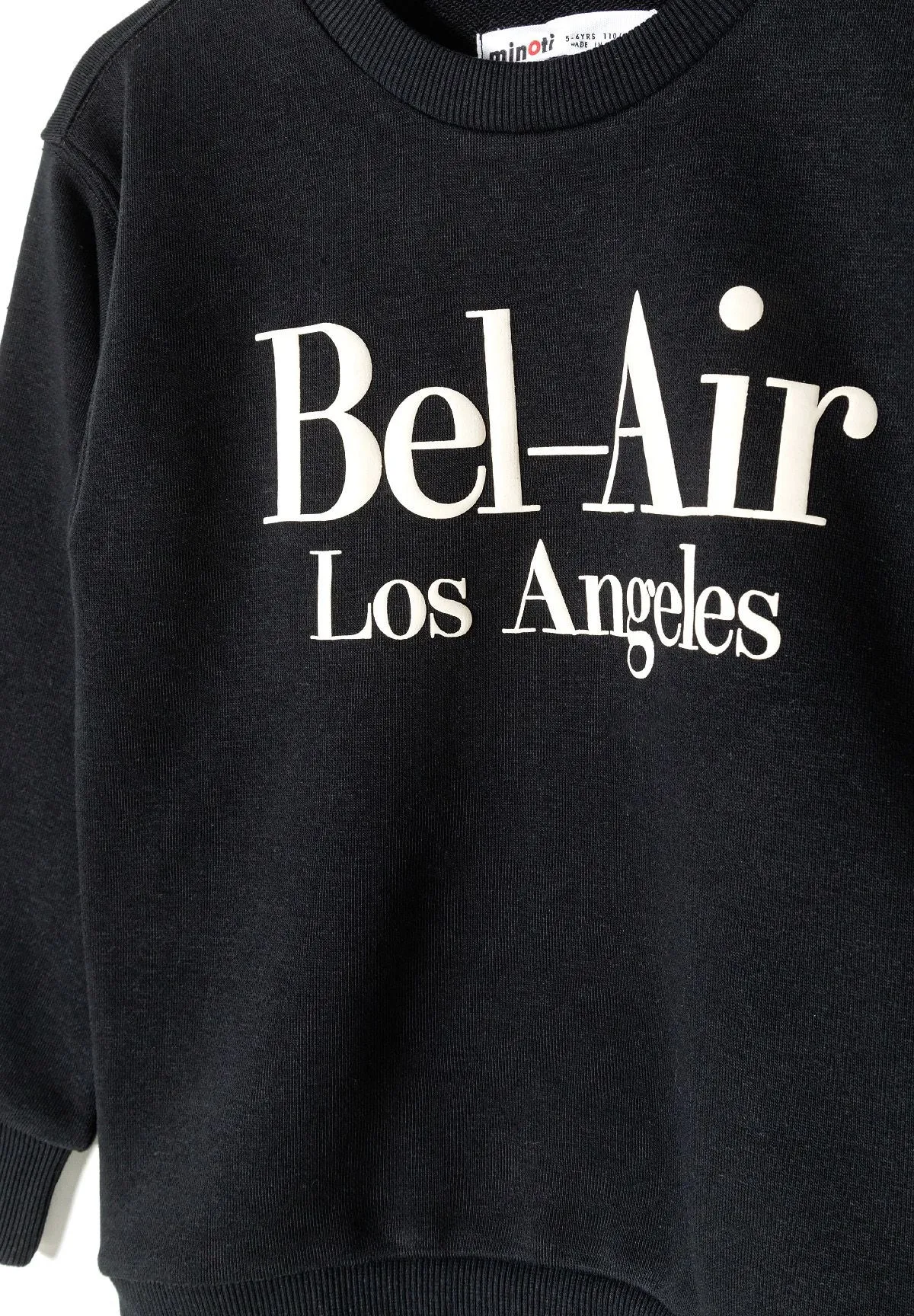 Minoti Bel-Air sweatshirt sort bomuld 86-128