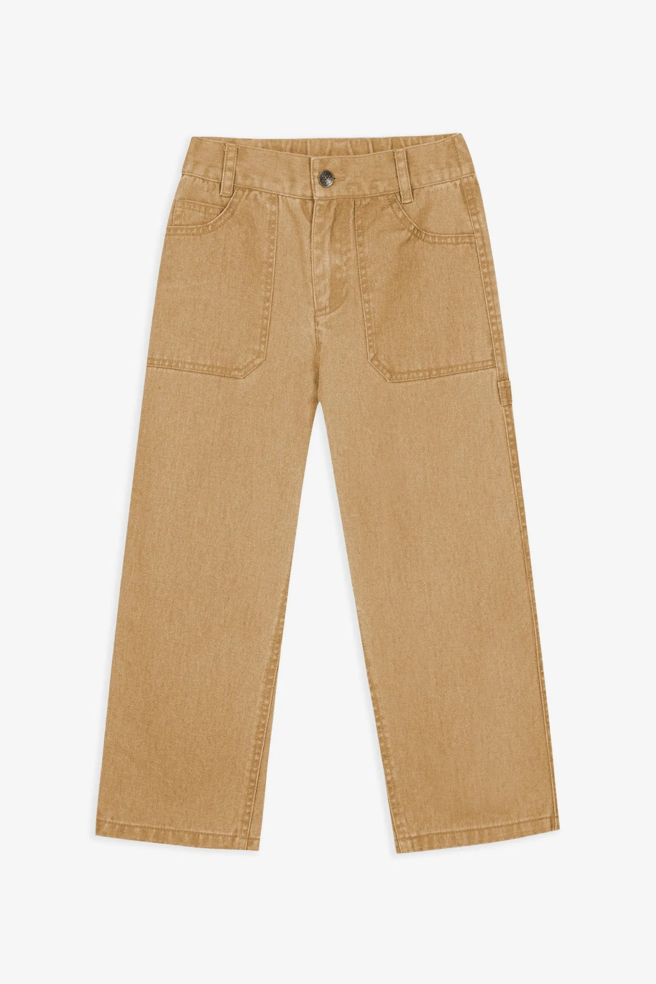 Bonton Pollen jeans 6A gul bomuld lige ben
