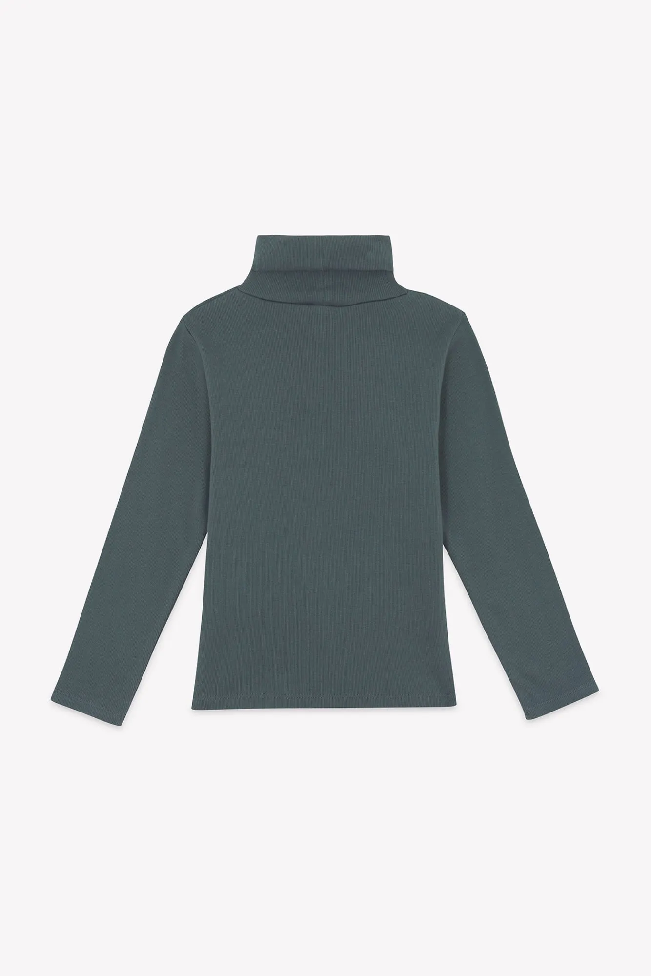 Bonton Titou rullekrave bluse karbon bomuld