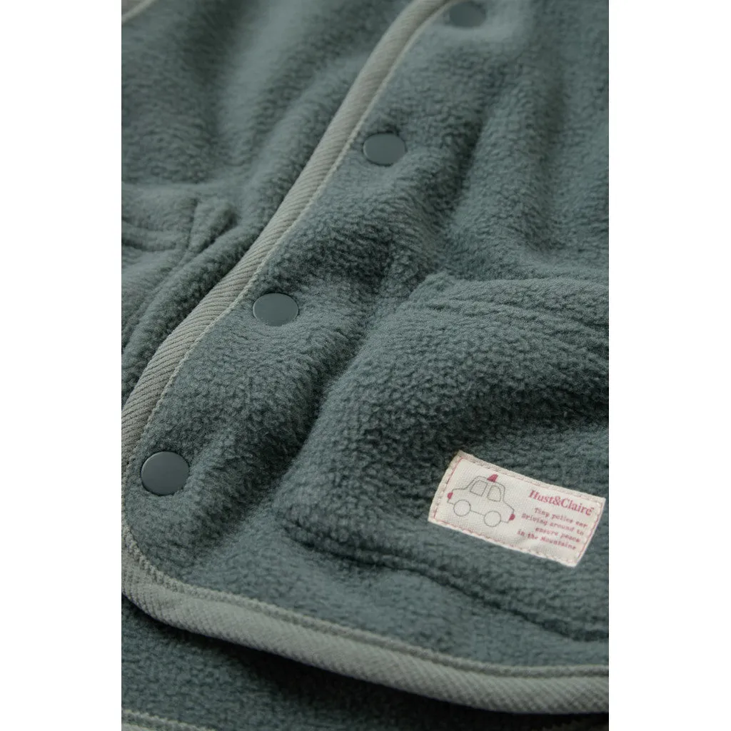 Hust & Claire Fleece vest Balsam Green polyester