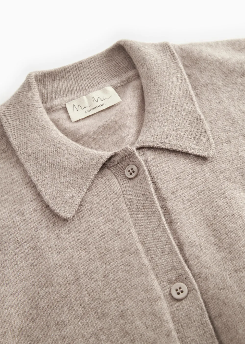 MarMar Tone W kashmir cardigan Alpaca Melange