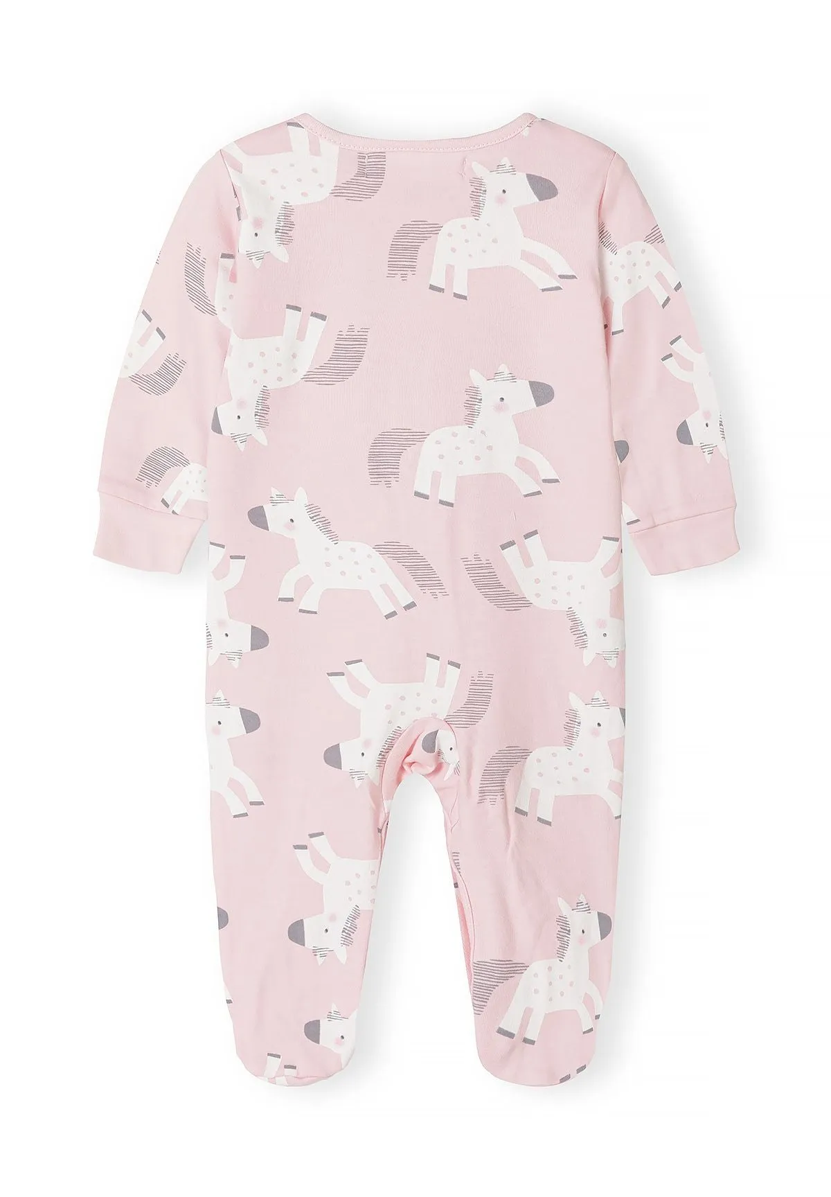 Minoti sparkedragt 3-pak print langærmet baby
