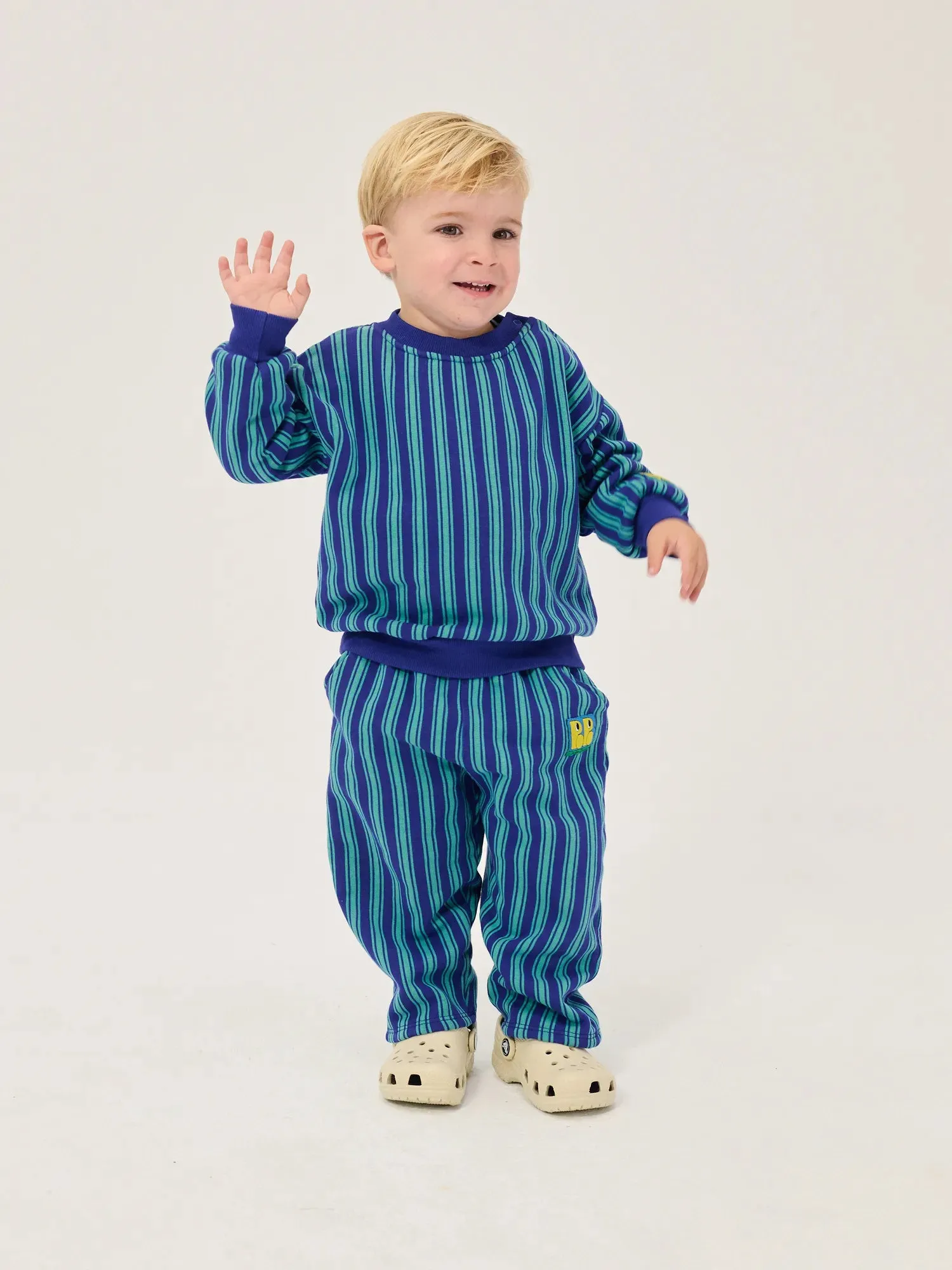 Bobo Choses Booo Bo sweatshirt blå baby bomuld