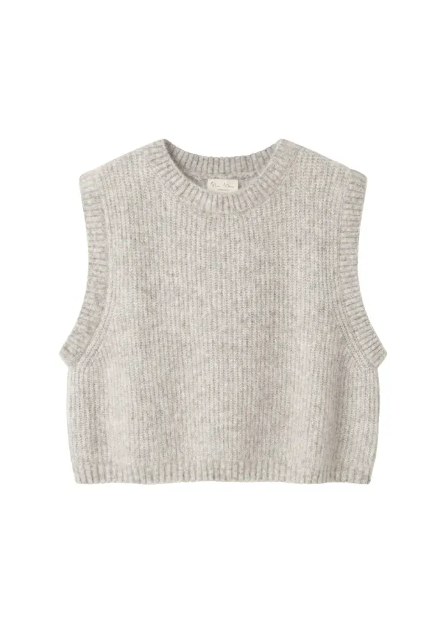 MarMar Tajo W strikvest Morning Dew Mel. mohair dame S-XL