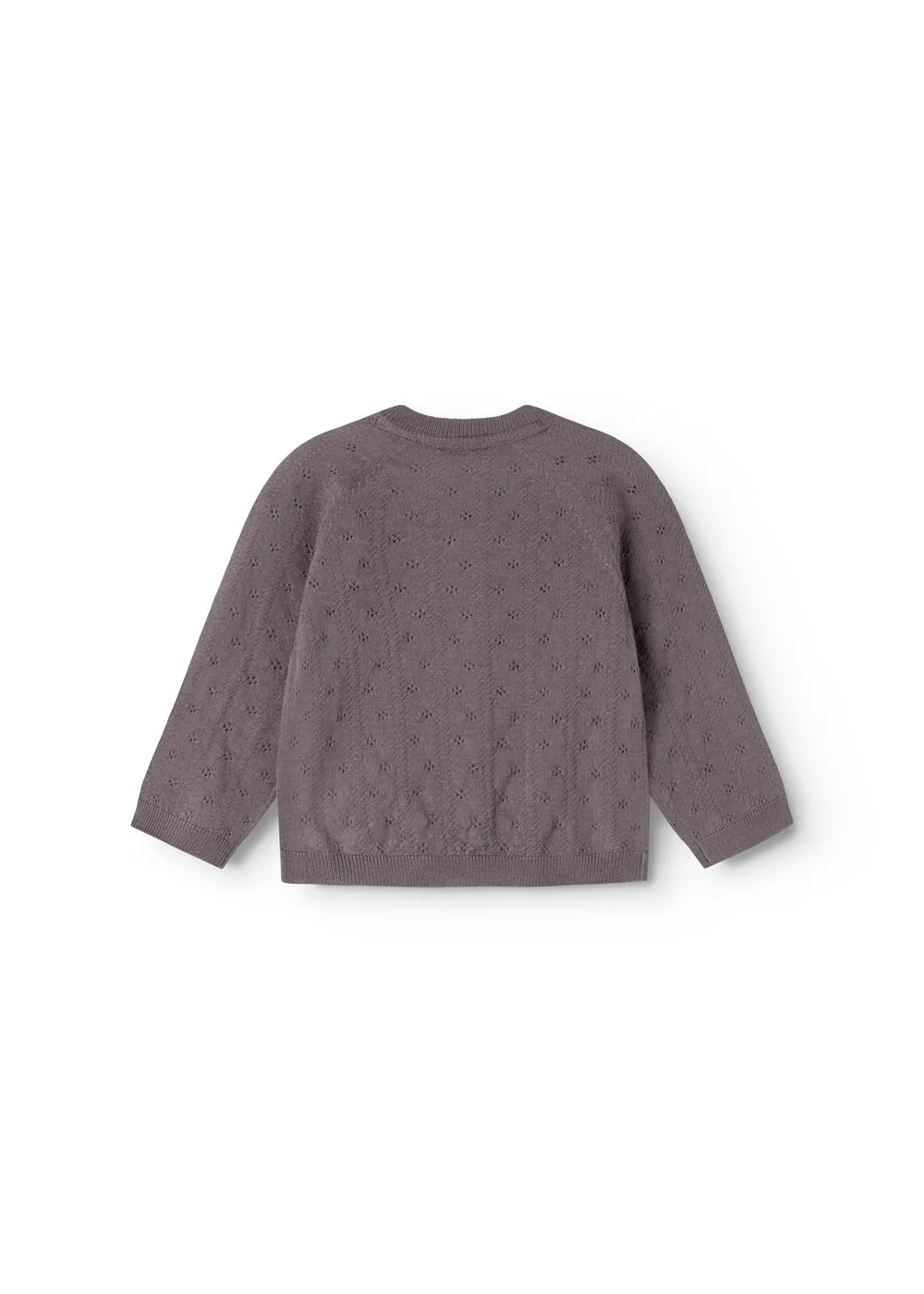 MarMar Copenhagen Taki cardigan Plum Stem merino