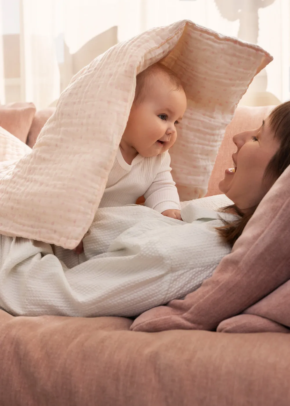 MarMar Bed Linen Dahlia babysengesæt muslin 70x100