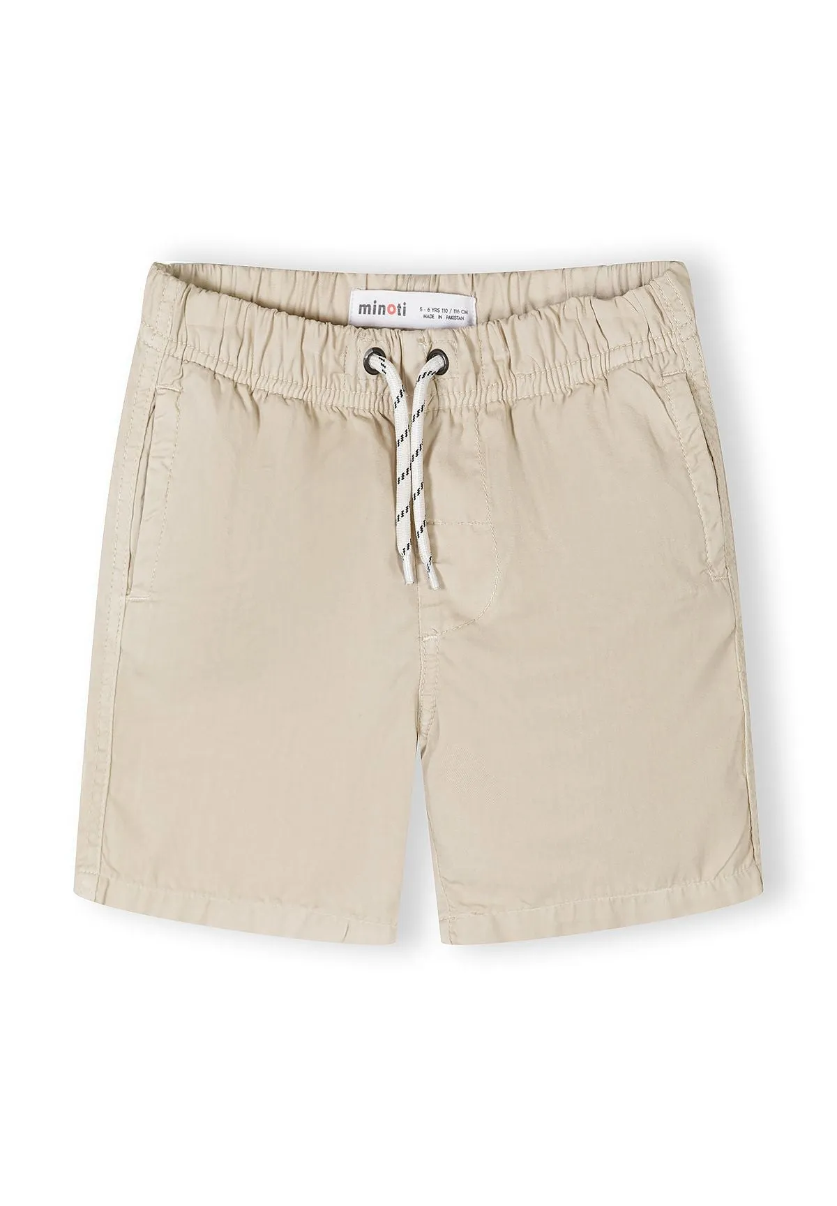 Minoti 44929 shorts 3-pak beige navy oliven 128
