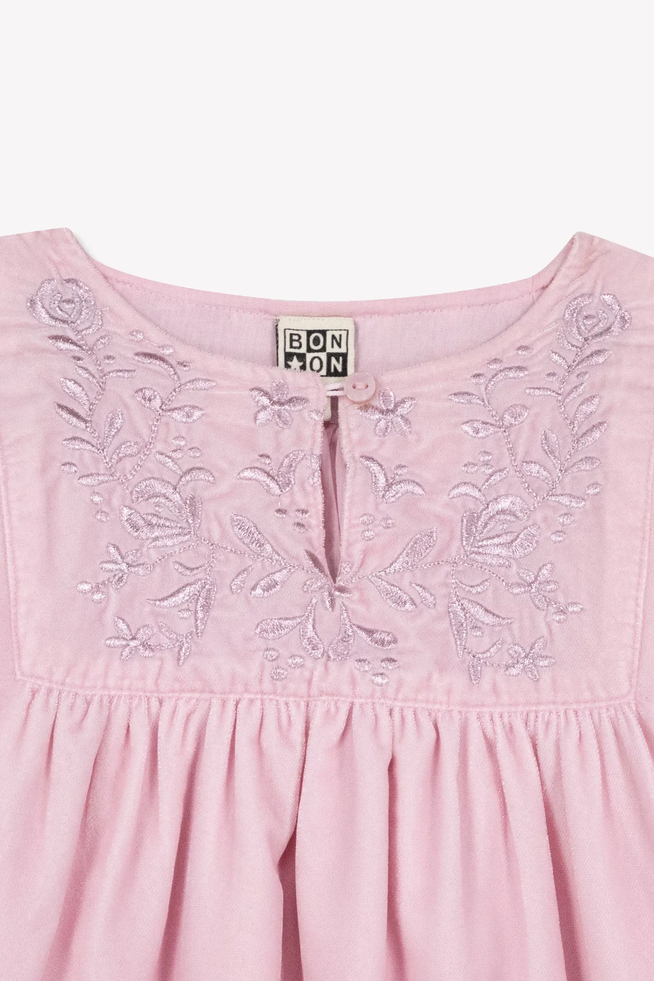 Bonton Daisy Rose Bacon kjole velour
