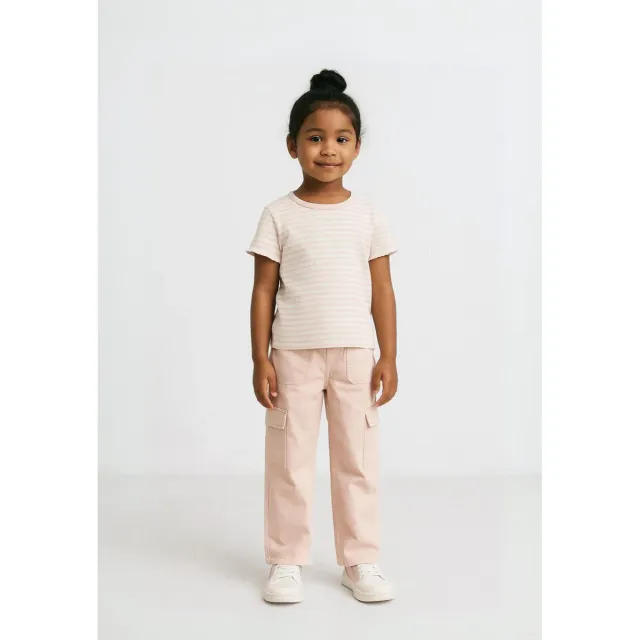 Minoti 42738 cargobukser rosa bomuld
