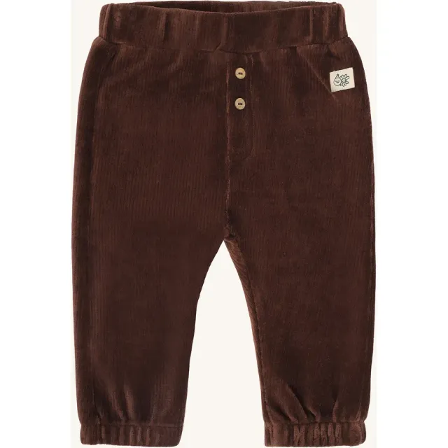 Hust & Claire HC Gus velour joggingbukser Soil