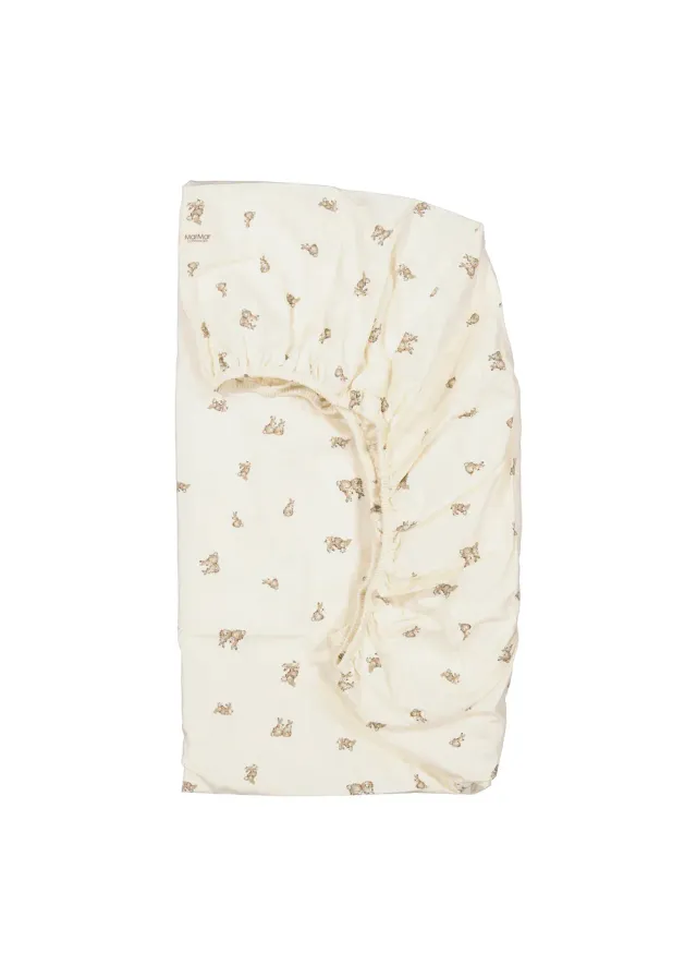 MarMar Fitted Sheet lagen Little Rabbit percale