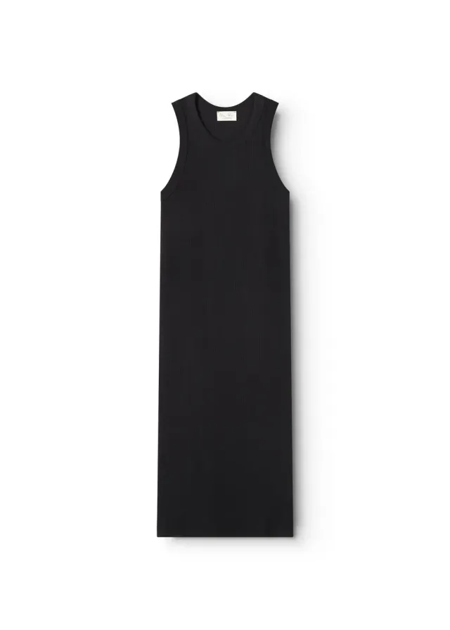 MarMar Copenhagen Dress W kjole sort rib modal