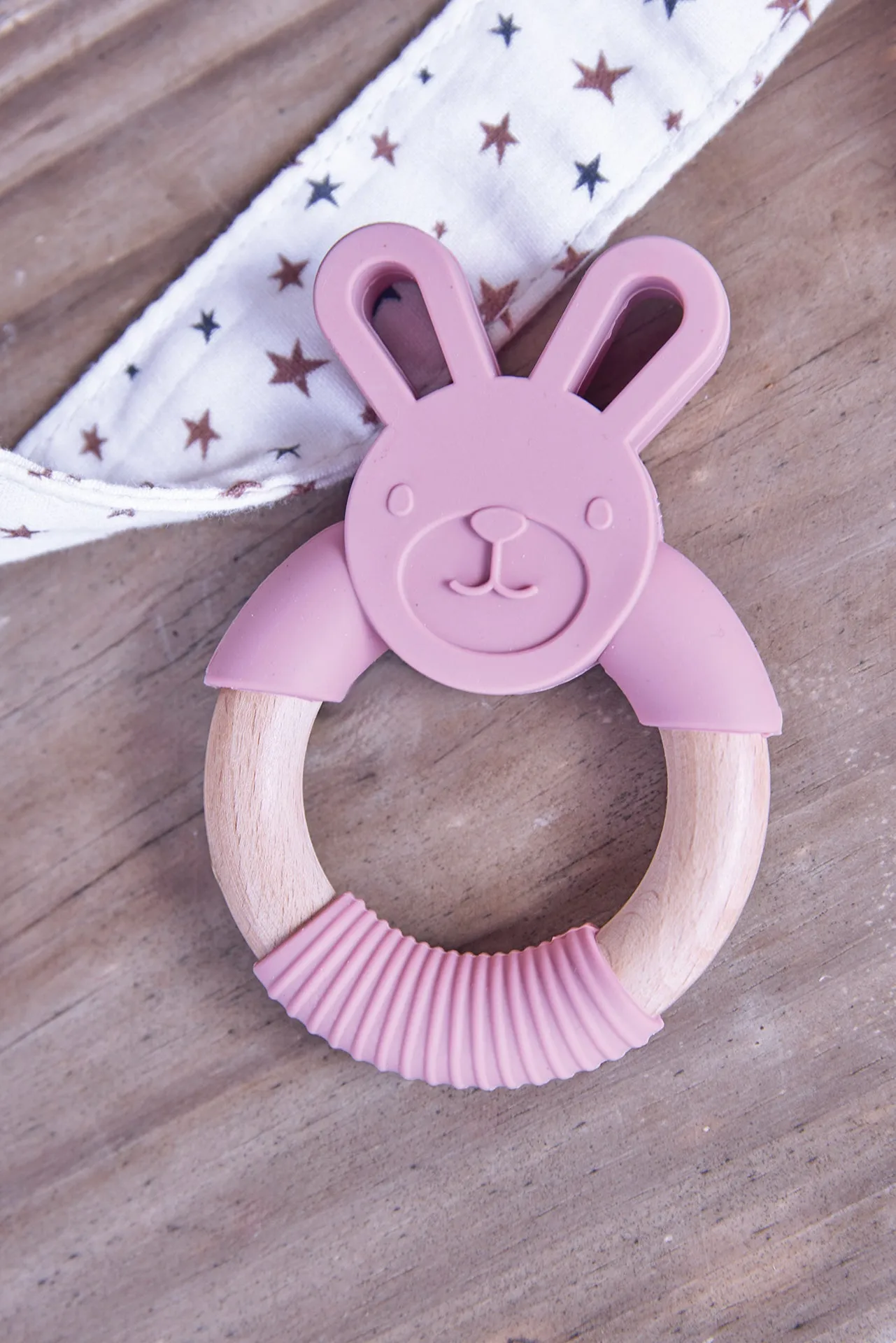 Bonton Silicone Rose rangle rosa silikone