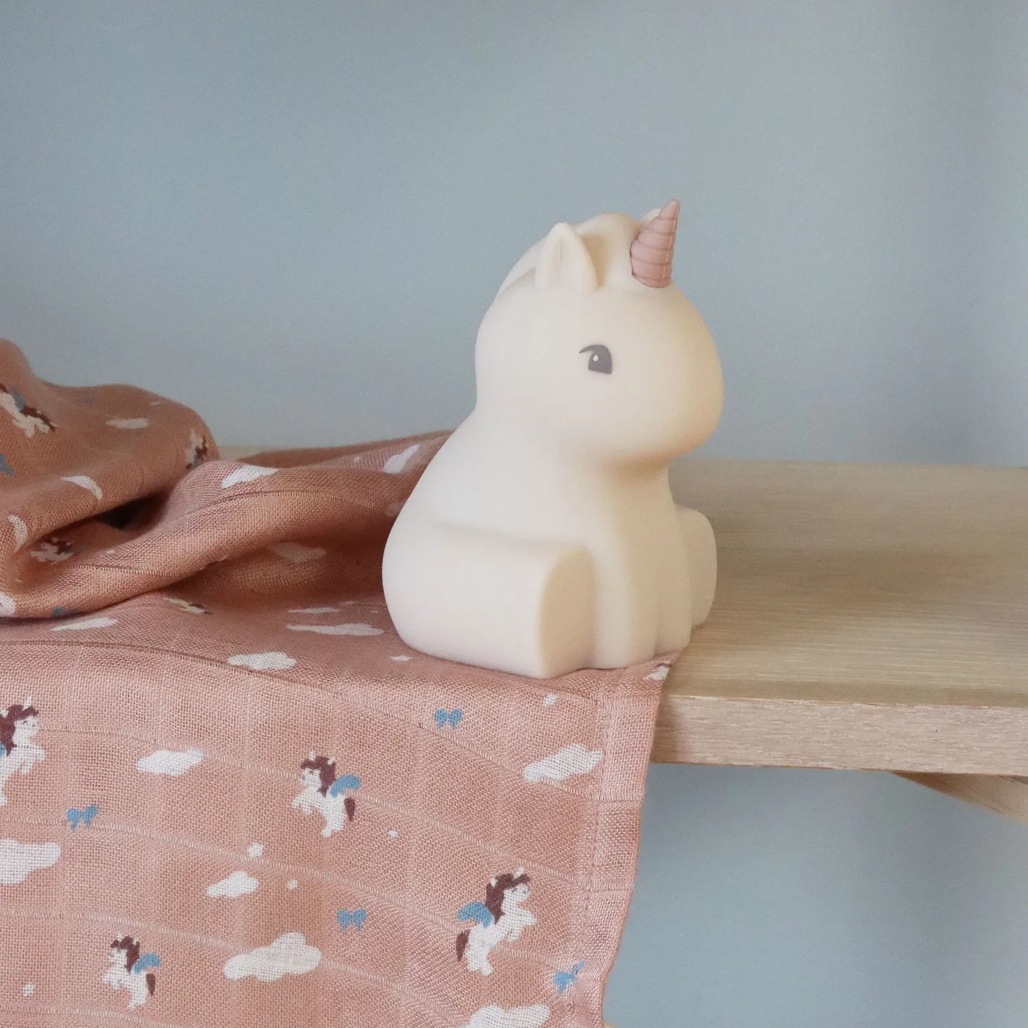 nuuroo Josefine stofble Unicorn sky bambus 2 stk
