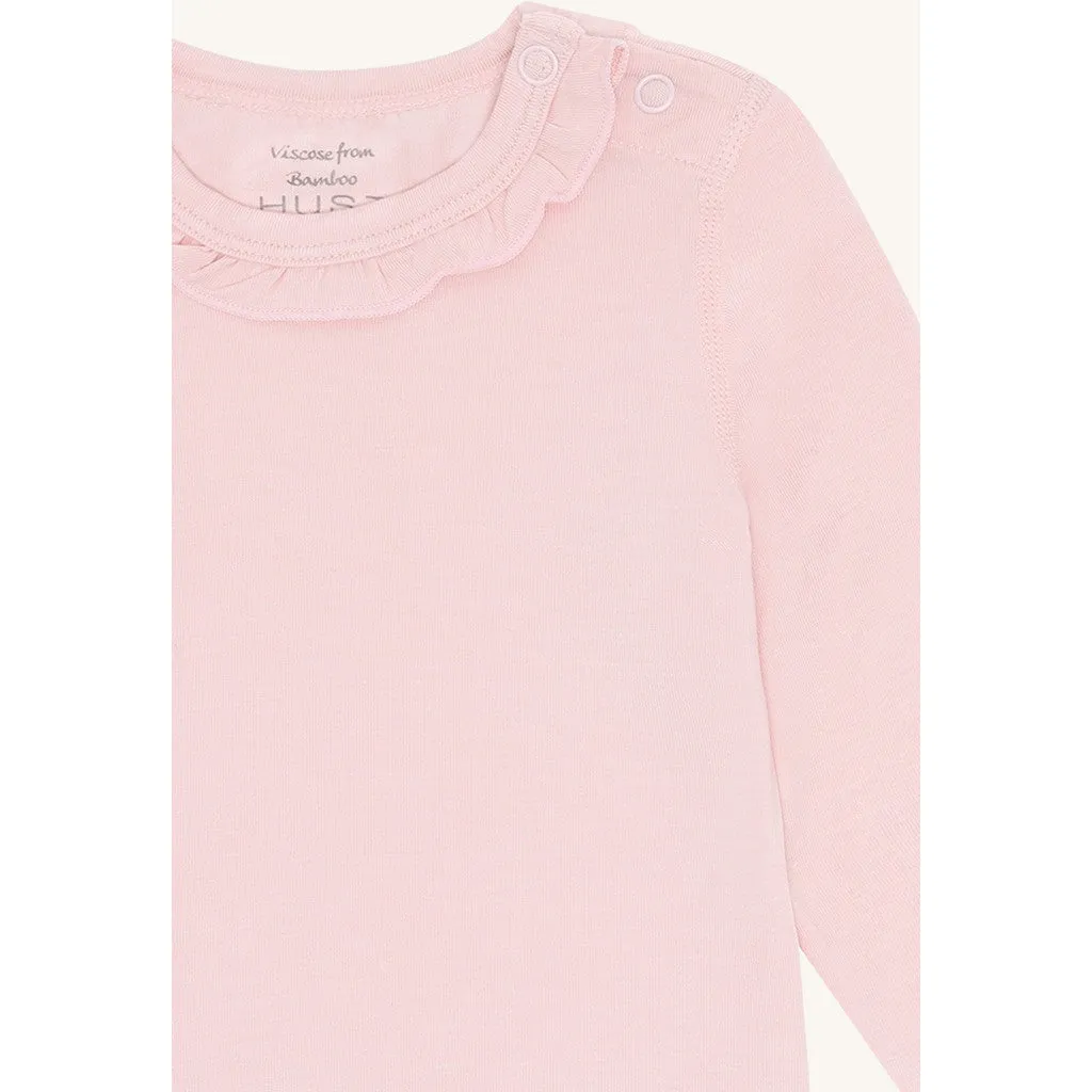 Hust & Claire Buller Flounce body Chalk Pink bambus