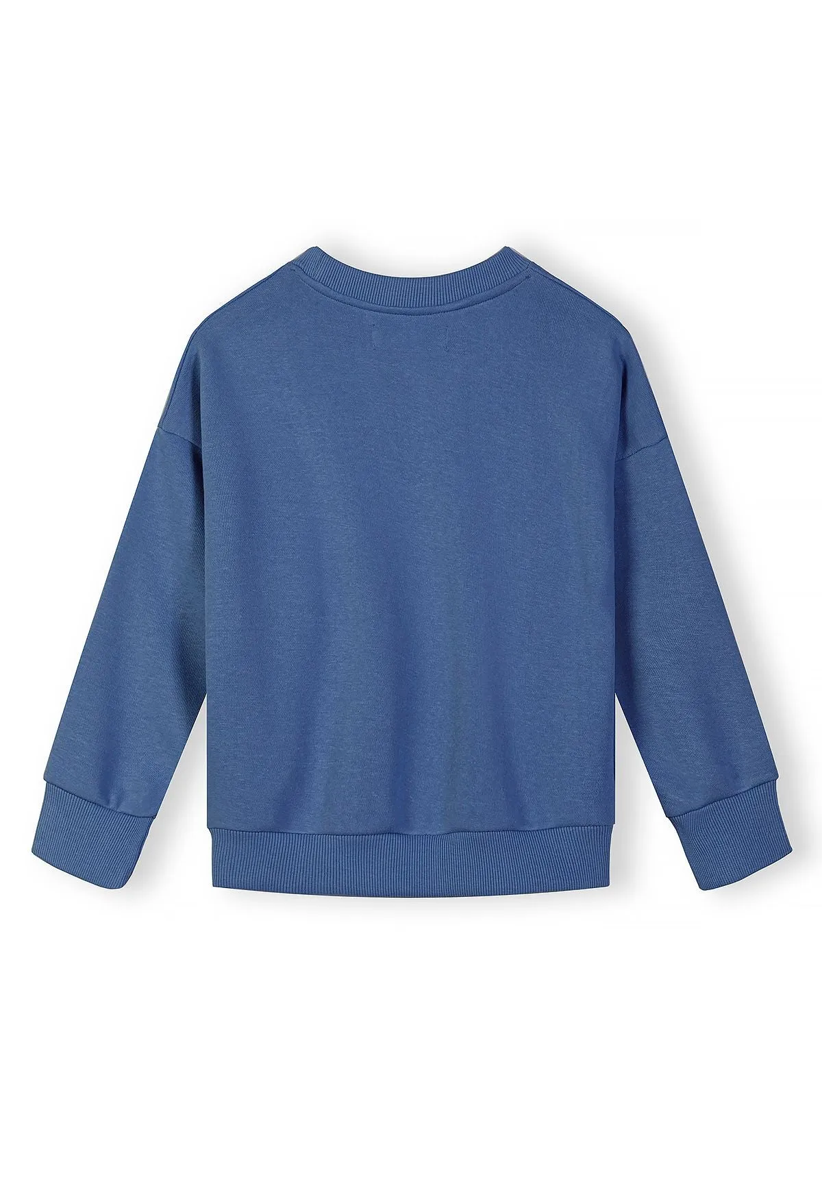 Minoti 44804 sweatshirt blå rød 2-pak
