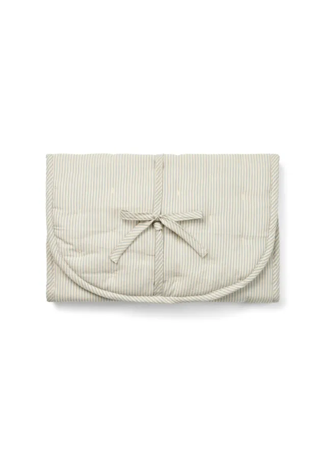 MarMar Changing Mat pusleunderlag Blue Stone Stripe