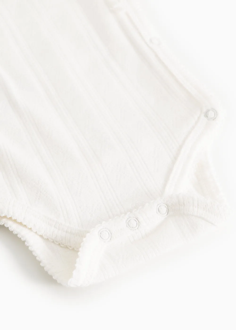 MarMar Belita bodystocking Gentle White pointelle
