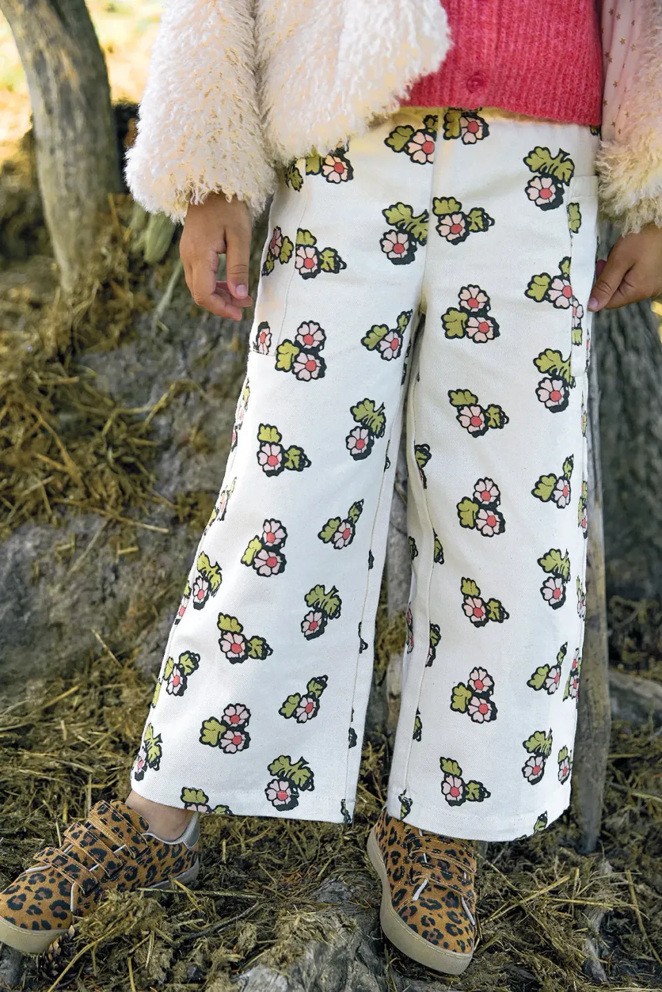 Bonton Liocha Faroe bukser blomstret