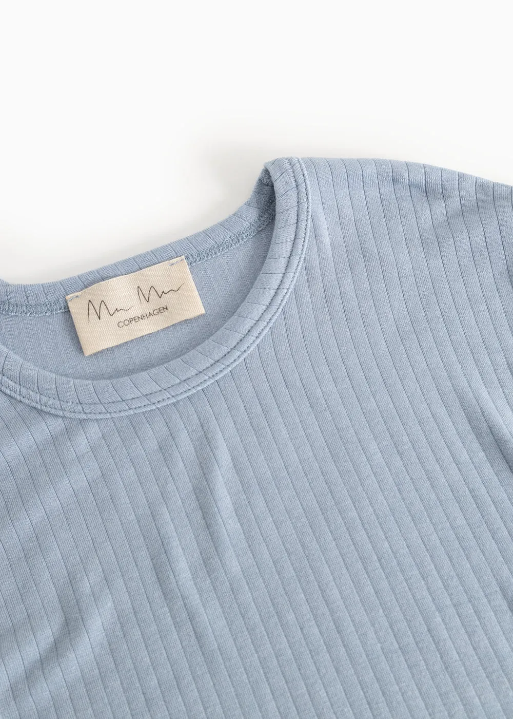MarMar Copenhagen Tani W T-shirt Blue Coast modal