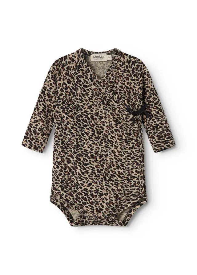 MarMar Leo Belita Bodystocking Brown Leo leopard