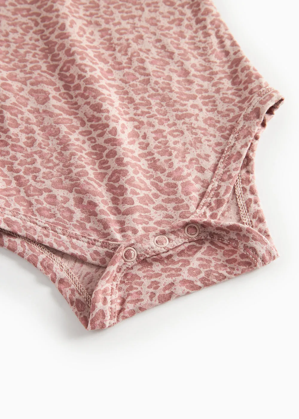 MarMar Copenhagen Leo Body LS Rose Dust Leo leopard