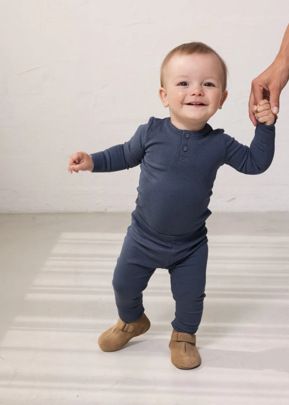 MarMar Leg leggings blue modal strækbare