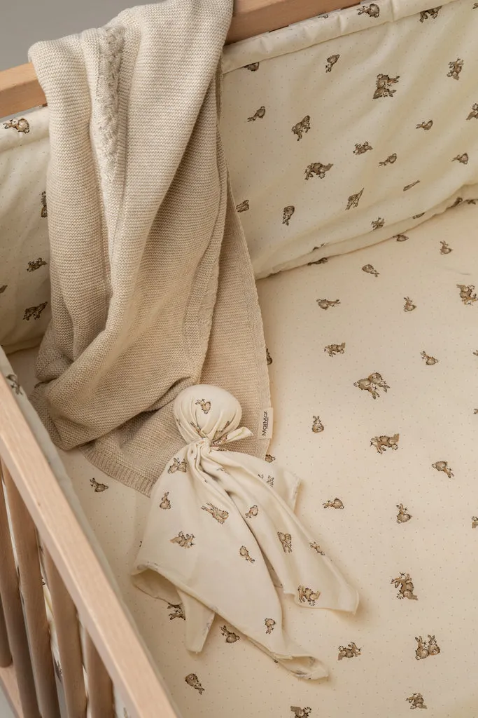 MarMar Fitted Sheet lagen Little Rabbit percale