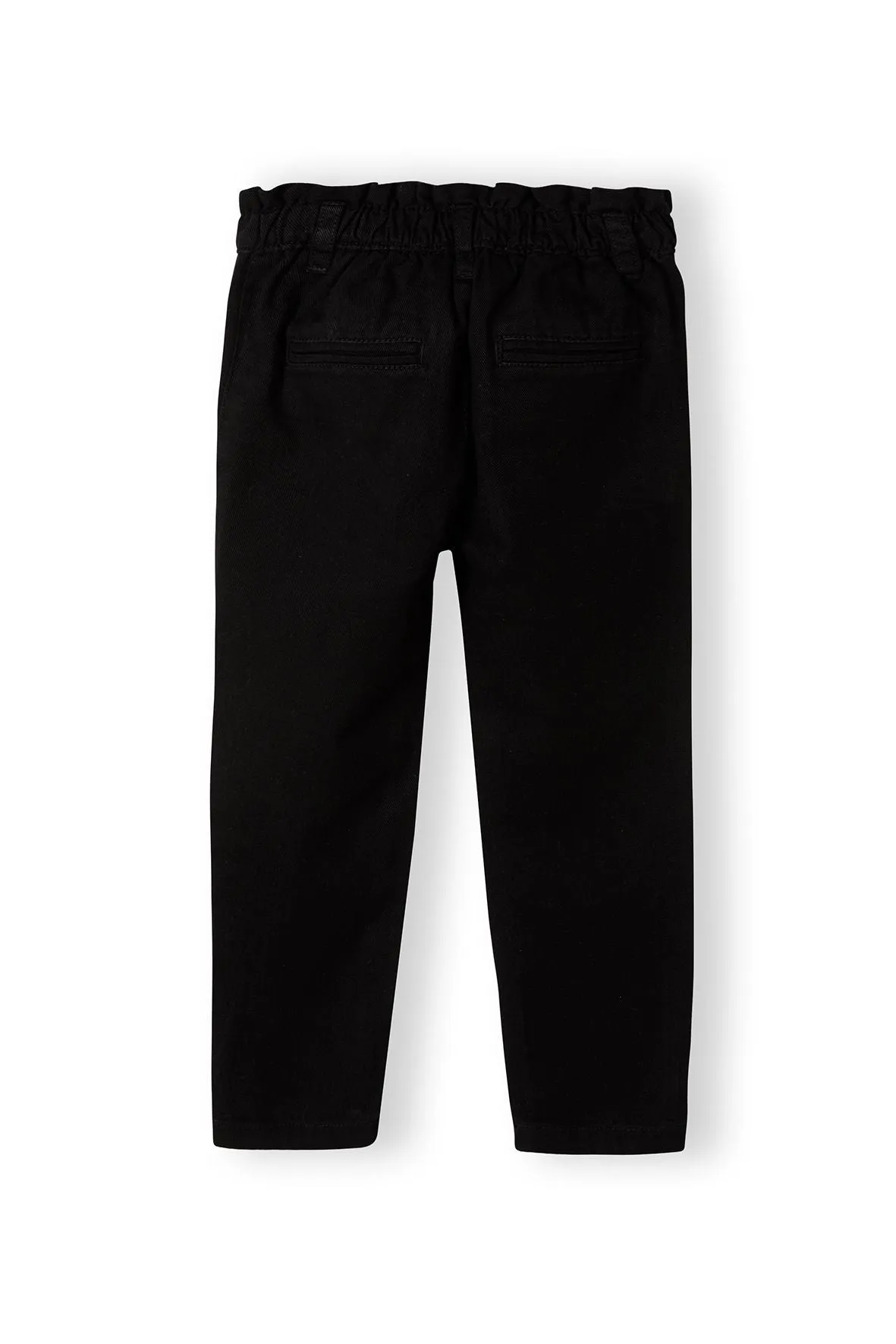 Minoti 39394 jeans sort paperbag til piger