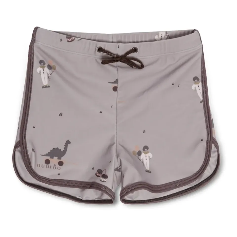 nuuroo Marti badebukser Music Dino UV 50+ genanvendt polyester
