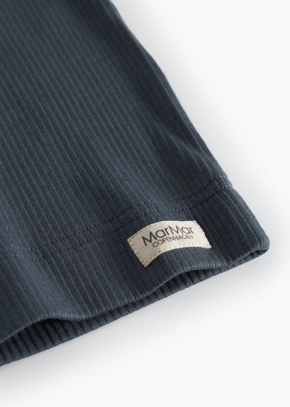 MarMar Plain Tee T-shirt Blue – Kortærmet Modal