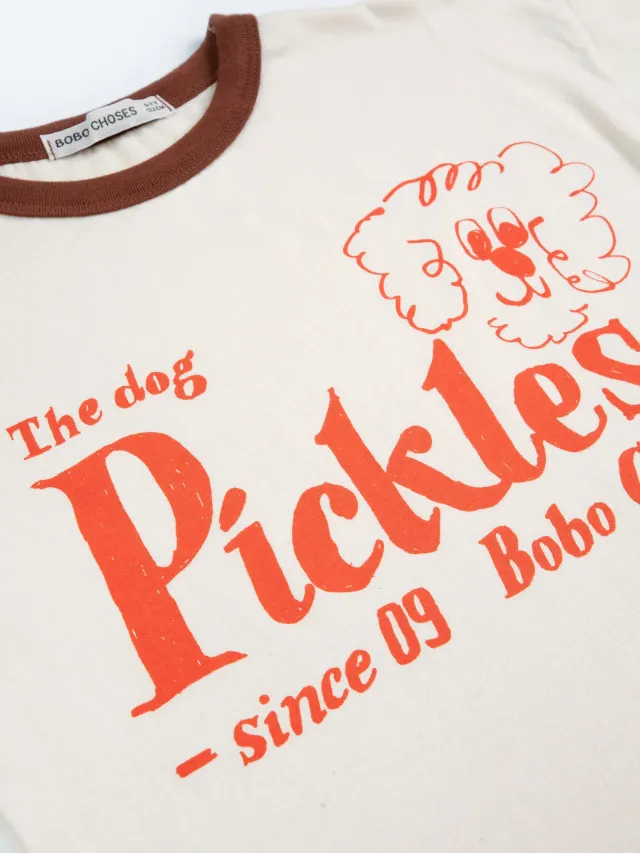 Bobo Choses Pickles The Dog SB126AC017 T-shirt 6-7 år