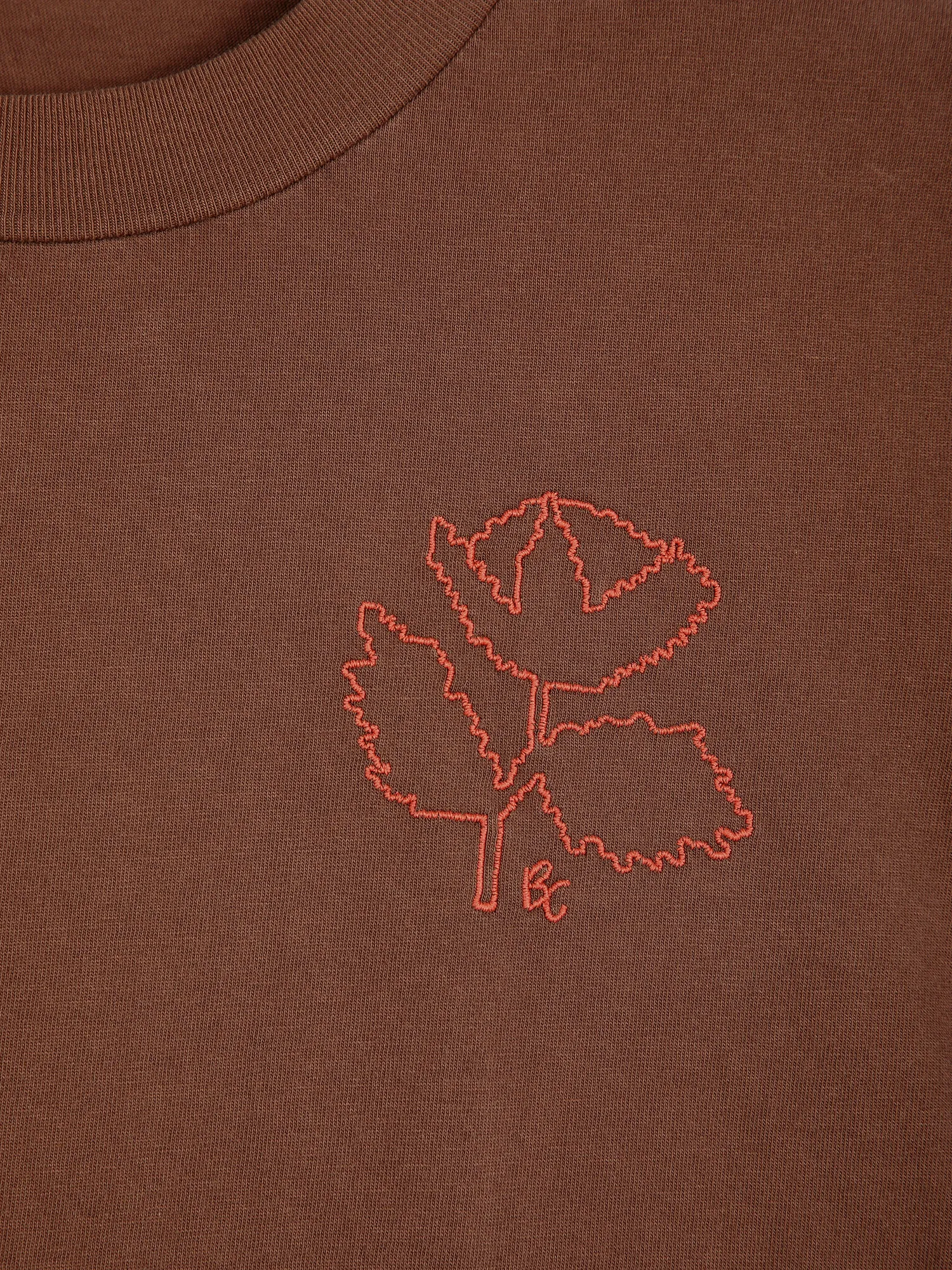Bobo Choses Vibrant Flower T-shirt mørkebrun XS