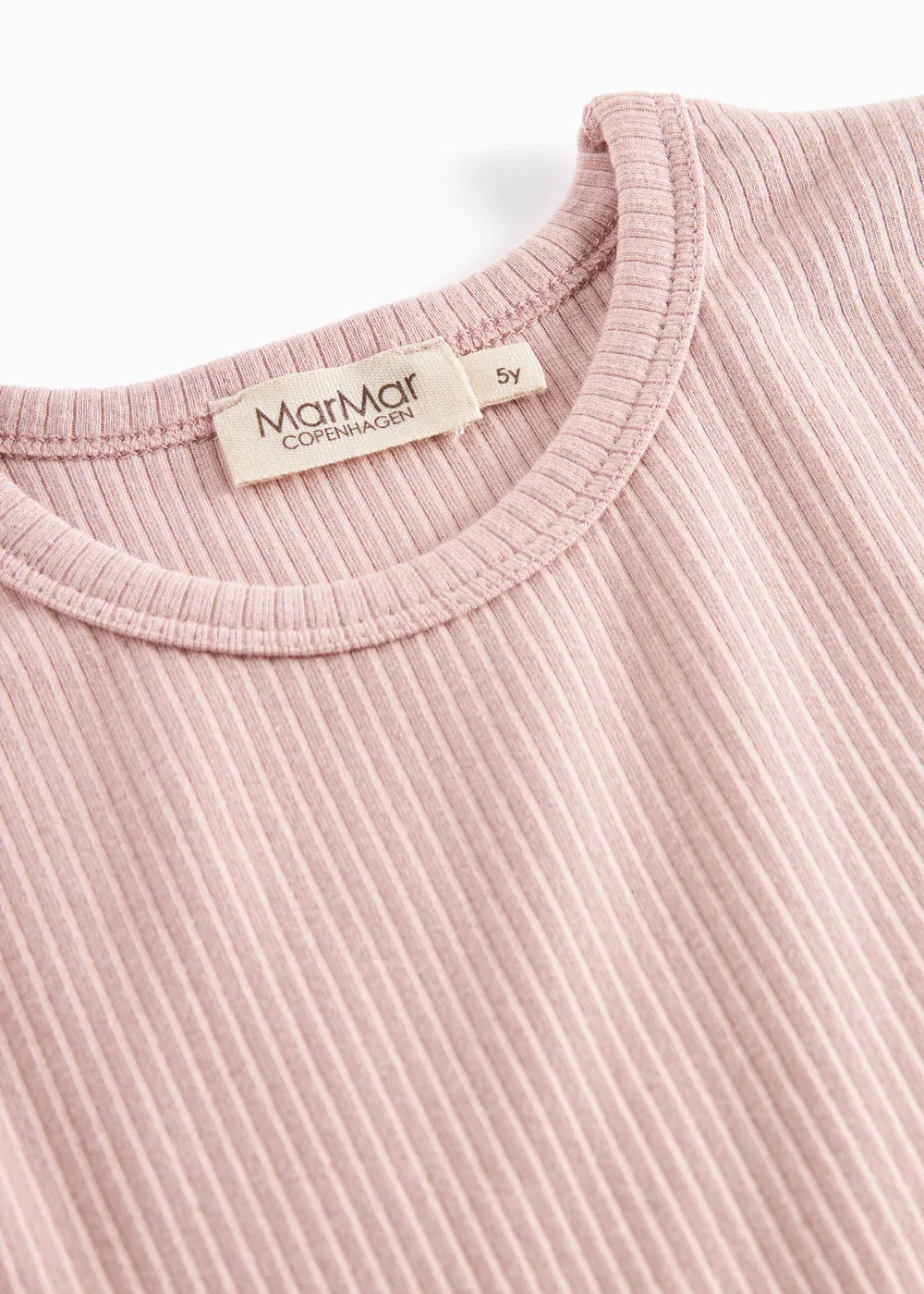 MarMar Plain Tee LS t-shirt Faded Rose langærmet
