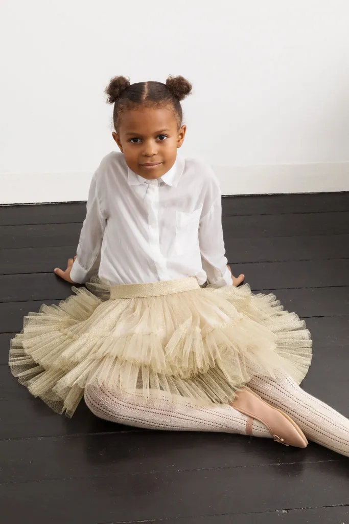 MarMar Dancer Tutu nederdel Gold tyl