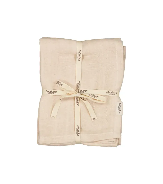 MarMar Ada stofbleer Beige Rose 2-pak bomuld