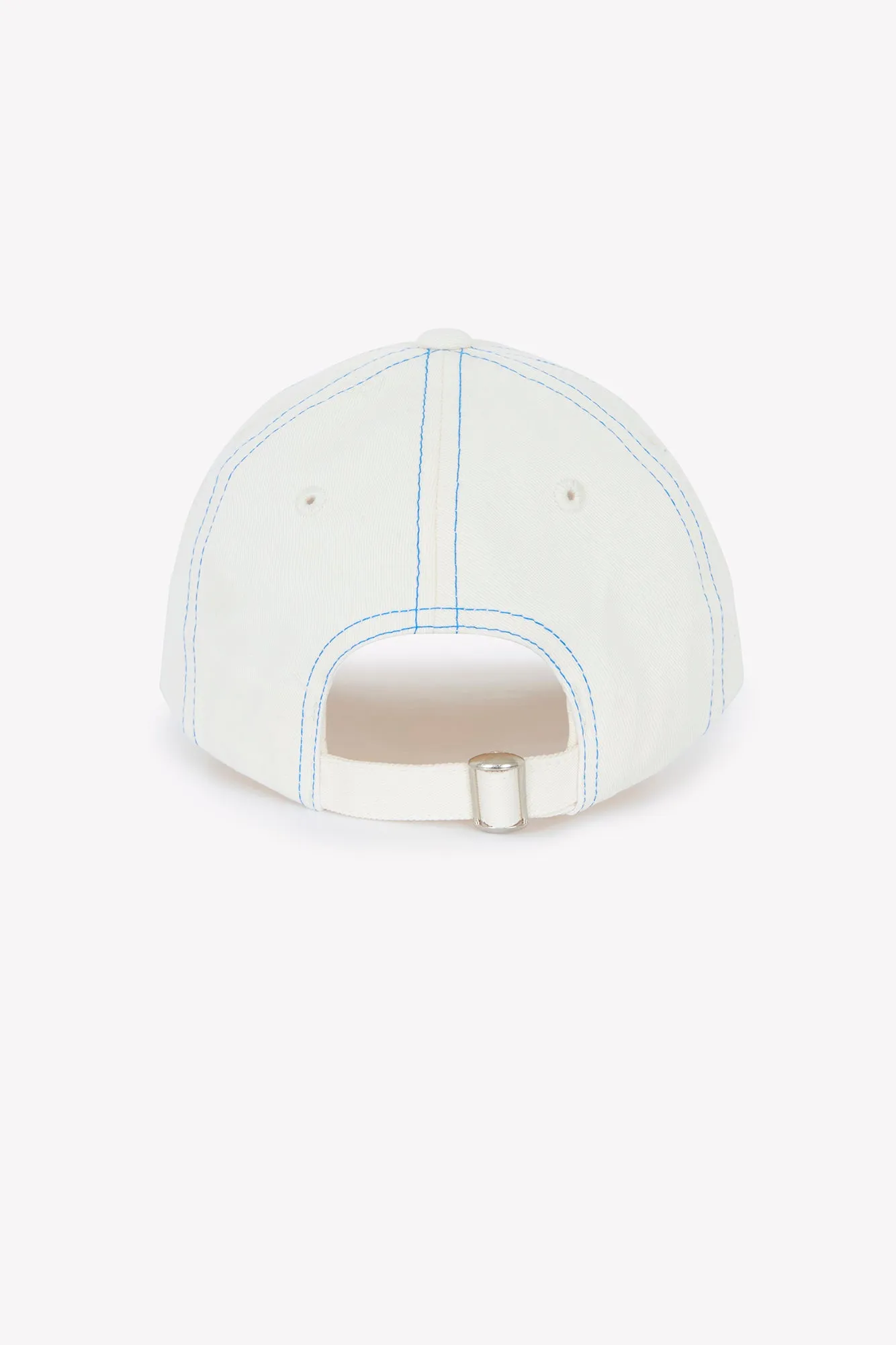 Bonton Signature Bleu Moyen kasket ecru TU broderet