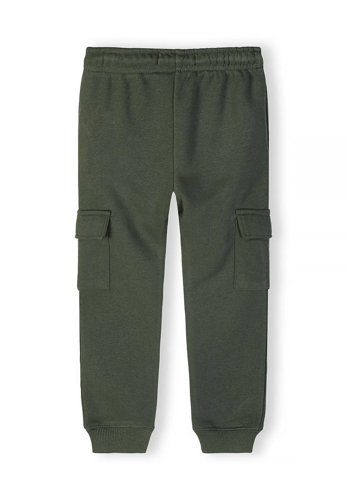 Minoti 44795 cargo joggingbukser 2-pak sort khaki bomuld