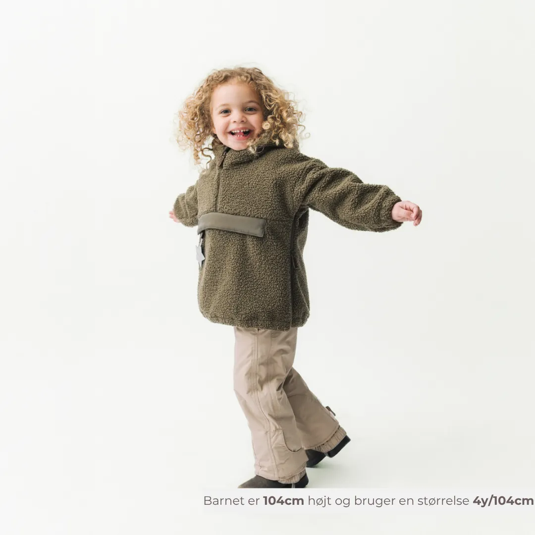 MINI A TURE Matarman sherpa anorak Capers Green vandtæt