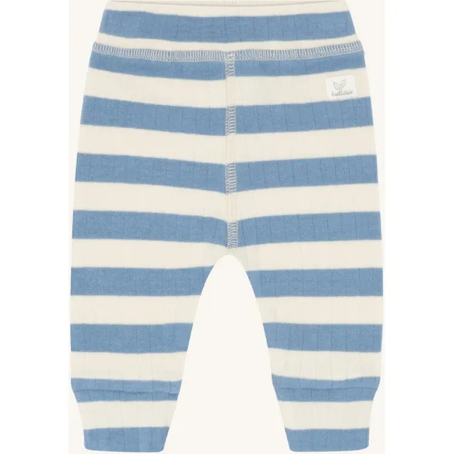 Hust & Claire HCLuca Rib leggings Light Blue bomuld